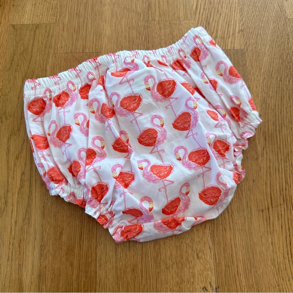 Pottery Barn Baby 6-12 MONTHS Printed 100% Cotton Two Diaper Covers NEW - Picture 6 of 10
